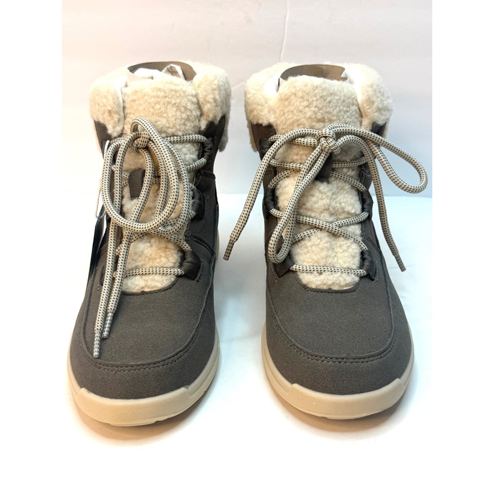 JBU Women's Freeze Round Toe Boots Grey Size 7M NWT/BOX